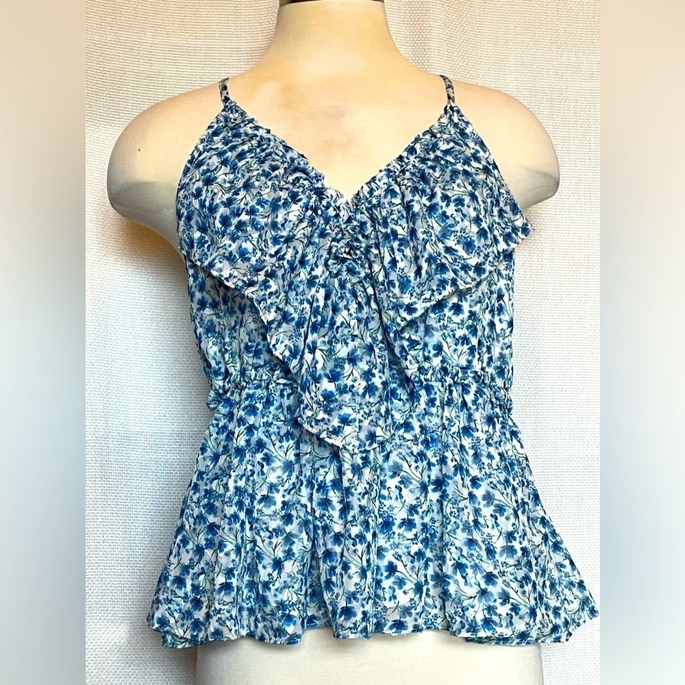 NWT Sugar Lips Tanya ruffle top